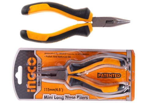 Kìm mũi nhọn mini INGCO HMLNP08115