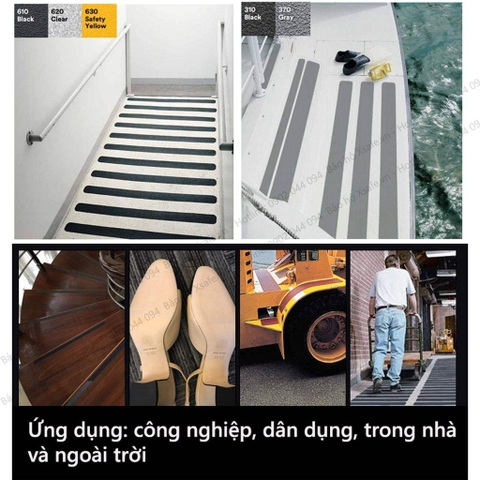 BĂNG KEO CHỐNG TRƯỢT 3M SW610 (5CM x 1M)