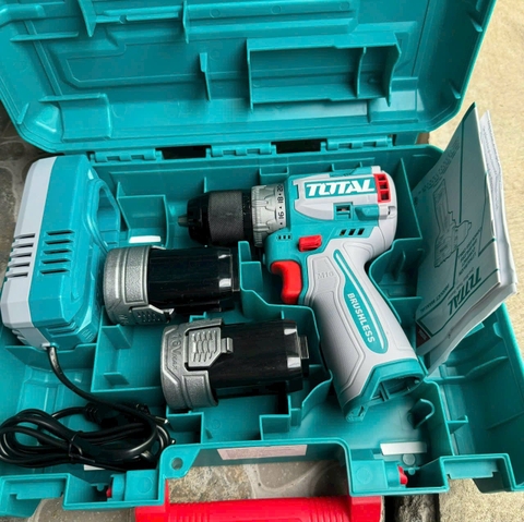 Máy Khoan Không Chổi Than Dùng Pin 16V Total TDLI16682