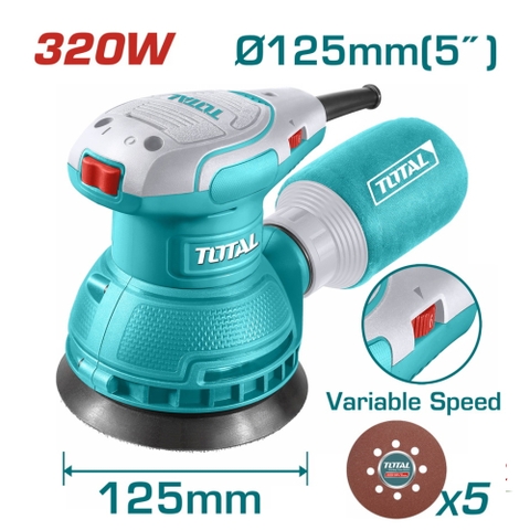 Máy Chà Nhám Tròn 320W Total TF2131256