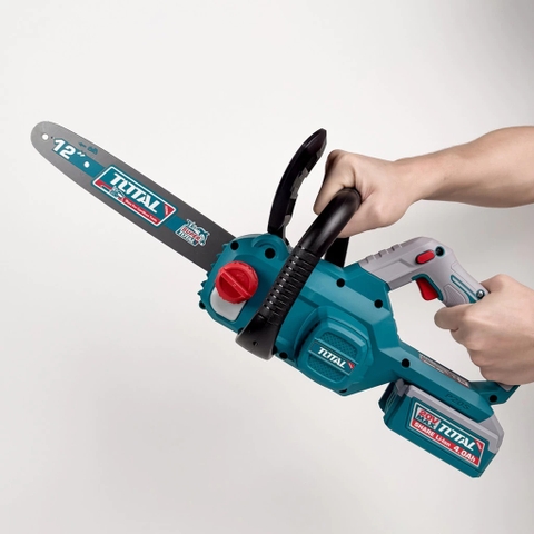 Máy cưa xích 12inch không chổi than dùng pin 20V Total TGSLI201262