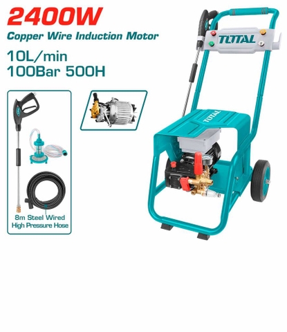 Máy Xịt Rửa Công Suất 2400W (dùng Công Nghiệp) Total TGT11176