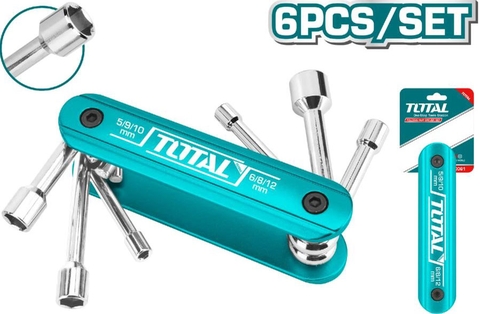 Bộ chìa lục giác tiện lợi 5-12mm Total THFND061