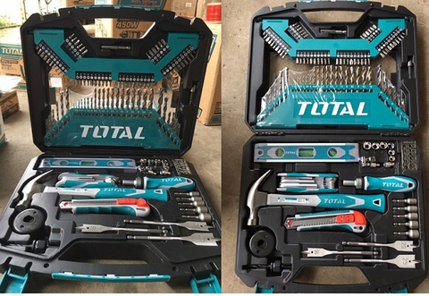 Bộ đồ nghề 120 chi tiết TOTAL THKTAC01120 chính hãng