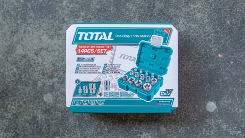 Bộ 14 đầu tuýp loại E Total THKTETS0114 chất lượng