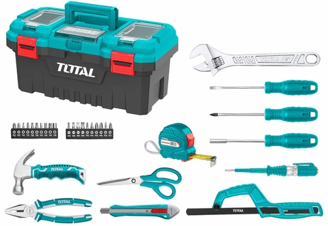 Bộ đồ nghề 32 chi tiết (thùng nhựa) Total THKTHP20326