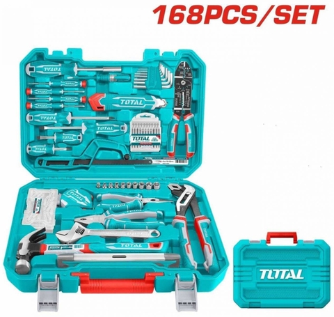 Bộ Dụng Cụ Gồm 168 Chi Tiết Total THKTHP21686