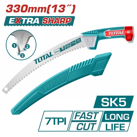 Cưa Cành Cầm Tay Lưỡi Thẳng 330mm Total THPS3308