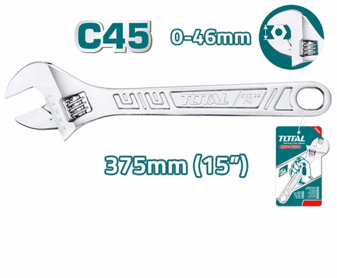 Mỏ lết cầm tay 15 inch - 18 inch  TOTAl