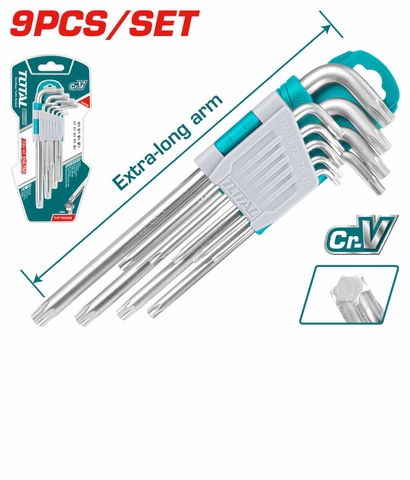 Bộ Lục Giác Bông Dài 9 Chi Tiết T10-T50 Total THT106391