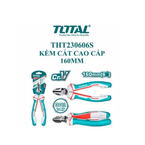 Kềm Cắt Cao Cấp 160mm TOTAL THT230606S chính hãng