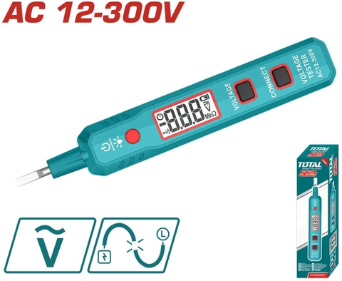 Bút Thử điện AC 12-300V Total THT2930021