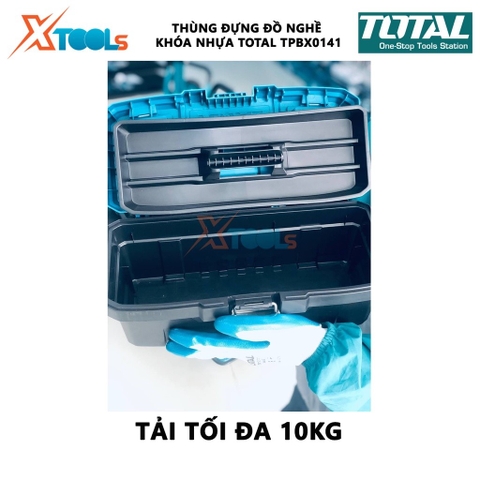 Thùng đựng TOTAL TPBX0141 - Khóa nhựa