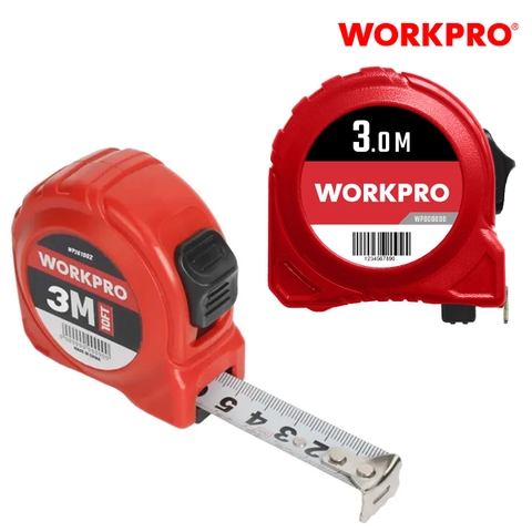 Thước cuộn dây nhựa, kích thước 3Mx16mm Workpro - WP261002