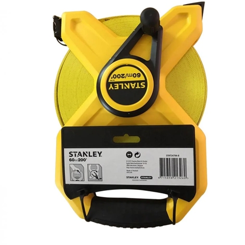 Thước dây sợi thủy tinh 60m, có tay cầm STANLEY STHT34794-8