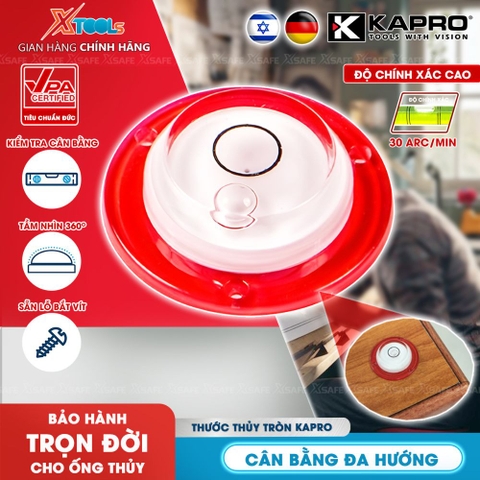Thước Thủy Mặt Phẳng Đa Năng Kapro 240 Bull’s Eye