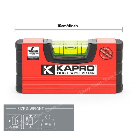 Thước Thủy Cầm Tay Kapro 246 Chiều Dài 10cm