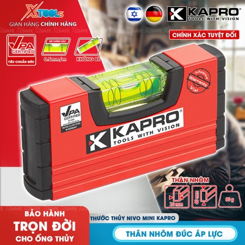 Thước Thủy Cầm Tay Kapro 246 Chiều Dài 10cm