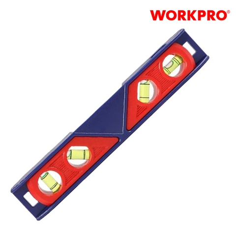 Thước thủy bằng nhựa, kích thước 225mm (9 inches) Workpro - WP262028