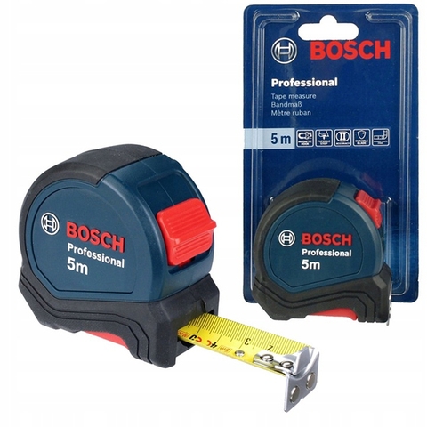 Thước Cuộn Thép 5m Bosch 1600A016BH