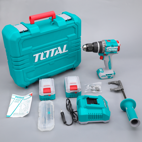Máy Khoan Búa Không Chổi Than Dùng Pin 20V Total TIDLI201668