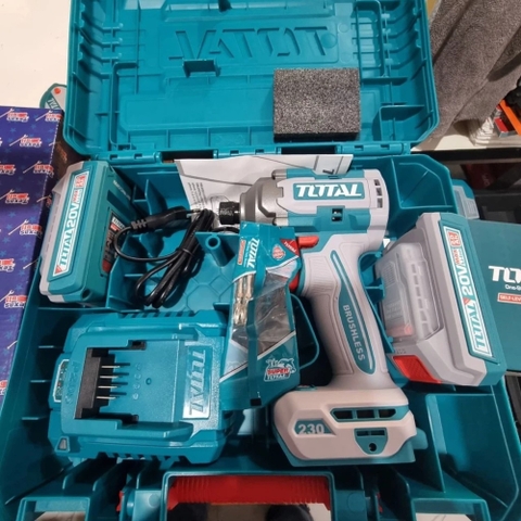 Máy Vặn Vít Không Chổi Than Dùng Pin Lithium 20V (2 Pin 2.0Ah 1 Sạc) Total TIRLI2023