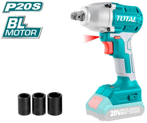 Máy siết bulong pin Total 20V 300Nm TIWLI20020