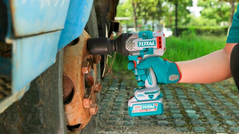 Máy Siết Buloong Không Chổi Than Dùng Pin 20V Total TIWLI20105
