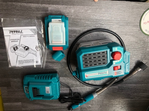 Máy mài khuôn dùng pin 20V Total - TMGLI20011