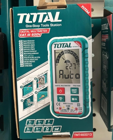 Đồng hồ đo điện vạn năng Total TMT460013 Xsafe