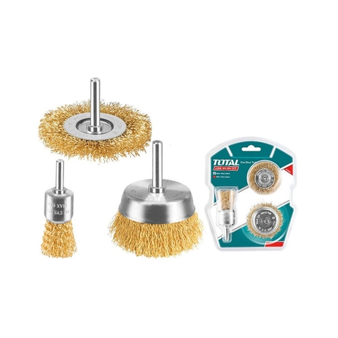 Bộ 3 bánh cước và chổi cước TOTAL TAC310031