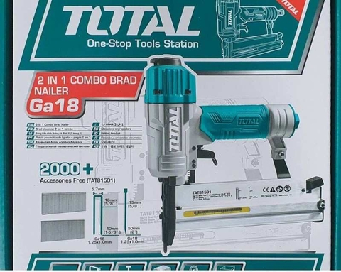Súng bắn đinh 2 trong 1 16-40mm TOTAL TAT81501