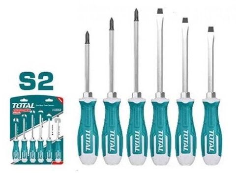 Bộ 6 tua vít đóng xuyên TOTAL THGSS2606