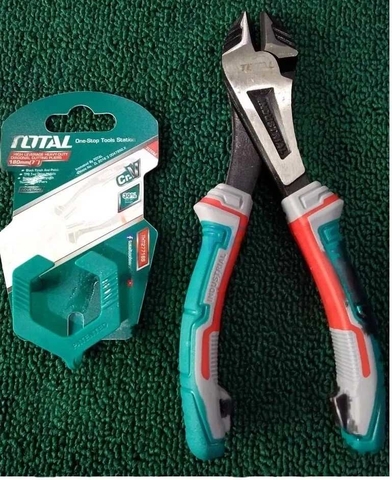 Kềm Cắt Đầu Nặng Cao Cấp 180mm Total THT27716S xsafe