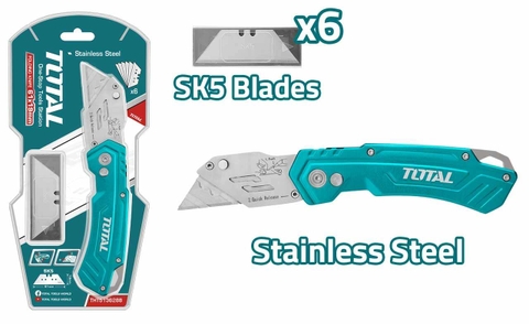 Dao rọc xếp 180mm TOTAL THT5136288 chất lượng