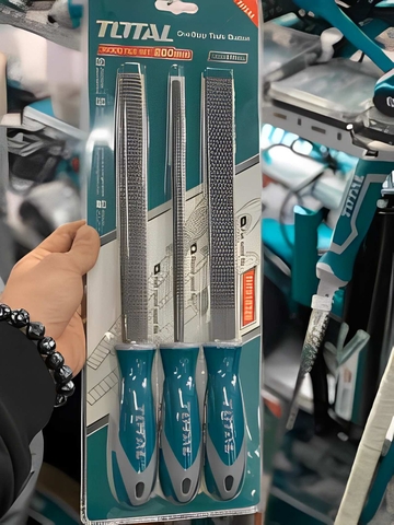 Bộ giũa gỗ 3 chi tiết Total THT918326