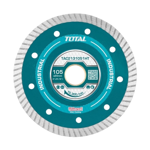 Đĩa cắt gạch ướt Total 105x16 mm TAC2131051HT