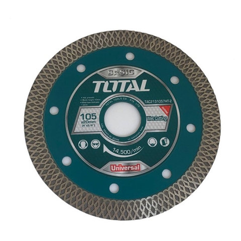 Đĩa cắt gạch ướt Total 115x22 mm TAC2131157HT-2