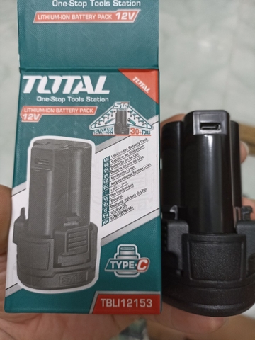 Pin Lithium 12V Total  - TBLI12153