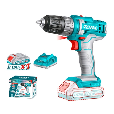 Máy khoan pin Total 20V 45Nm TDLI200518 (1 pin)