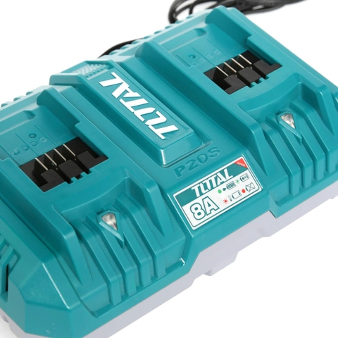 Sạc đôi Lithium-ion P20S TOTAL TFCLI2082