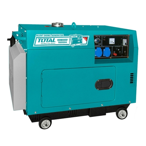 Máy phát điện dầu 5kW 1 pha TOTAL TP250001-1