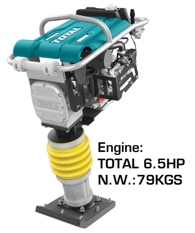 Máy đầm cóc hình trụ 6.5HP Total TP880-2
