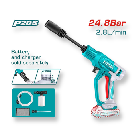 Máy Xịt Rửa Dùng Pin 20V (không Kèm Pin & Sạc) Total TPWLI2036