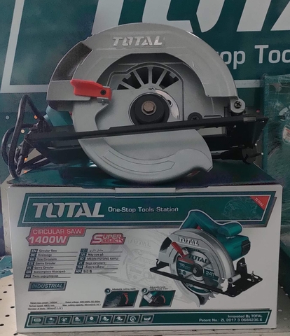 Máy Cưa Đĩa Tròn 180mm 1400W TOTAL TS11418526 uy tính