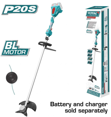 Máy Cắt Cỏ & Bụi Rặm Không Chổi Than Dùng Pin 40V  (không Gồm Pin Sạc) Total TSTLI20028