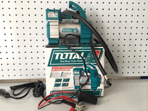 Máy Nén Khí Mini Bơm Lốp Ô Tô DC12V Total TTAC1406