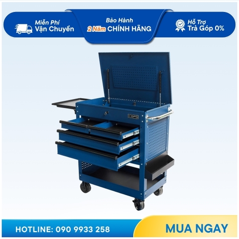 [Sale Lễ 2/9] Tủ Đồ Nghề CSPS 84cm 4 Hộc Kéo Xanh Dương