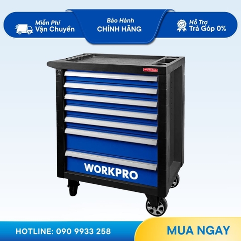 Tủ Đồ Nghề 7 Ngăn Kim Workpro WP285002