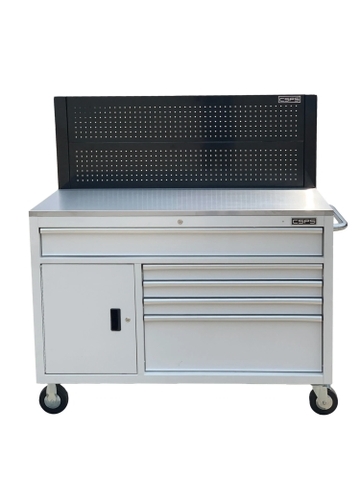 Tủ dụng cụ CSPS 132cm - 05 hộc kéo màu đen/trắng